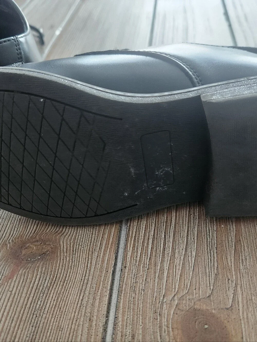 Classic Black Boy’s Lace-Up Dress Shoes Size 3 By Bruno Marc